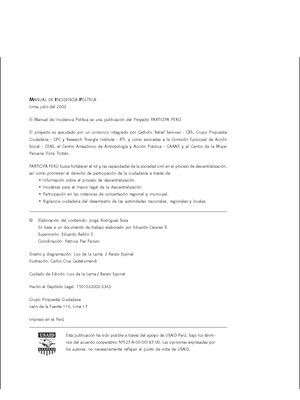 Manual de incidencia política