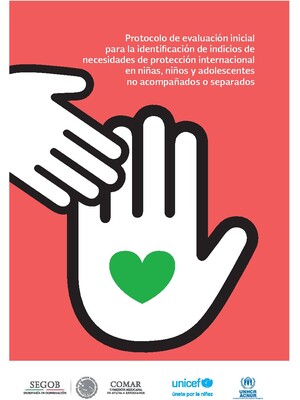 Protocolo de evaluación inicial para la identificación de indicios de necesidades de protección internacional en niñas, niños y adolescentes no acompañados o separados