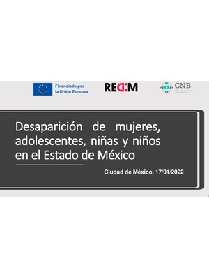 Categorías analíticas para el análisis de la desaparición en el Estado de México.